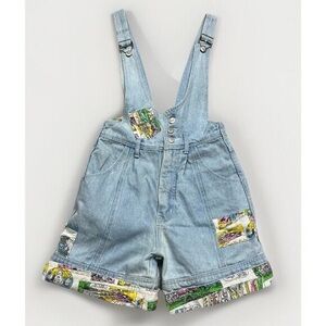 RARE! Vintage Get Used by Elie Women's Denim Overalls, 80s-90s, Y2K, Size L